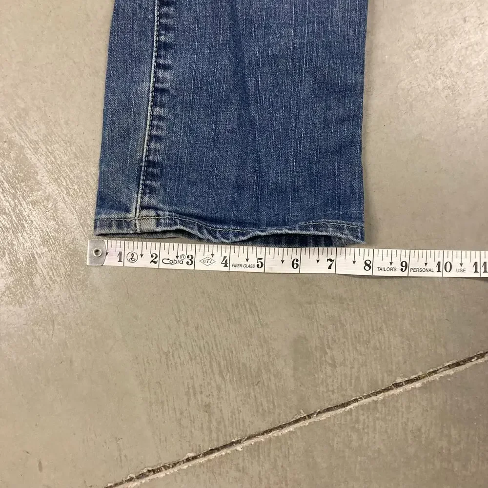 Y2K 7 for all mankind ripped slim Jeans 31x32